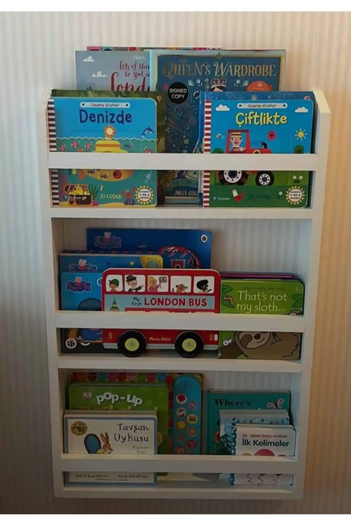 Decomira Montessori Çocuk Odası Kitaplığı: Modern ve İşlevsel Mobilya Seçeneği