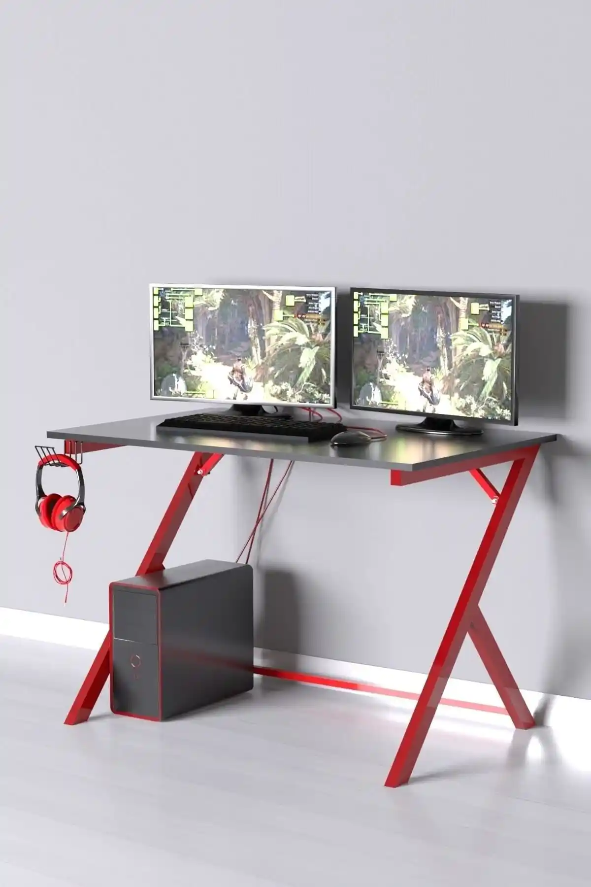 Evdemo Milenyum Profesyonel Oyuncu Masası: Modern Tasarım ve Dayanıklı Malzeme ile Şıklık