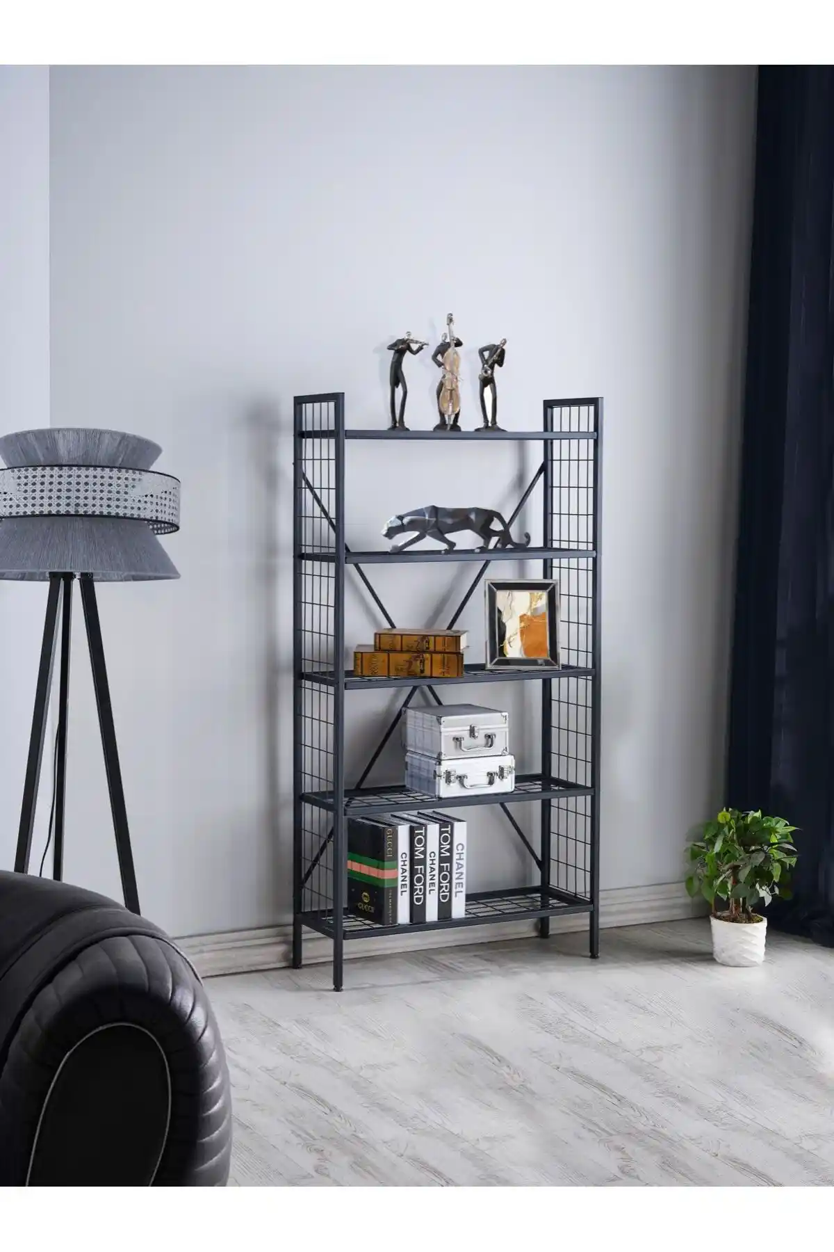 Evdesa Metal Telli Kitaplık: Modern ve Dayanıklı Depolama Çözümünüz