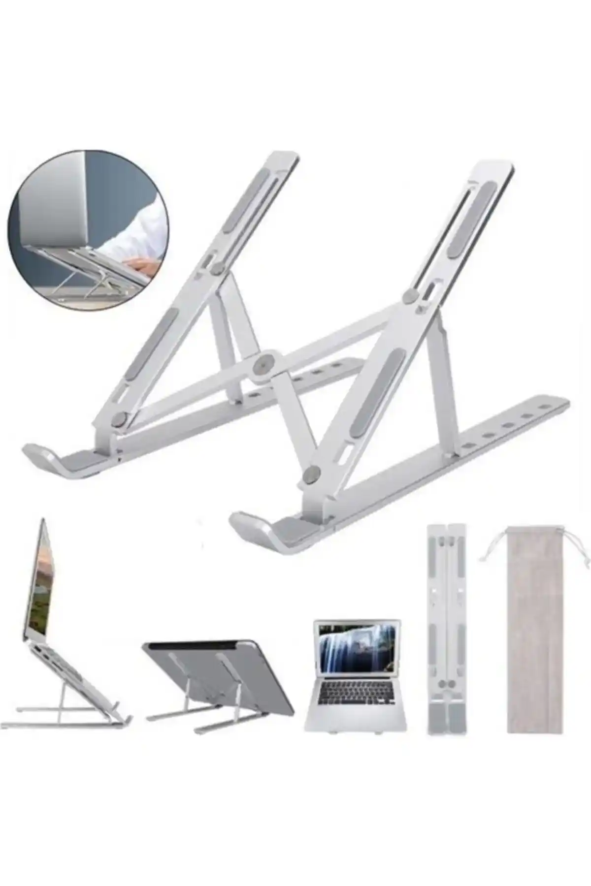 Genel Markalar Metal Ayarlanabilir Dizüstü Destek Tabanı: Ergonomik ve Taşınabilir Çözüm