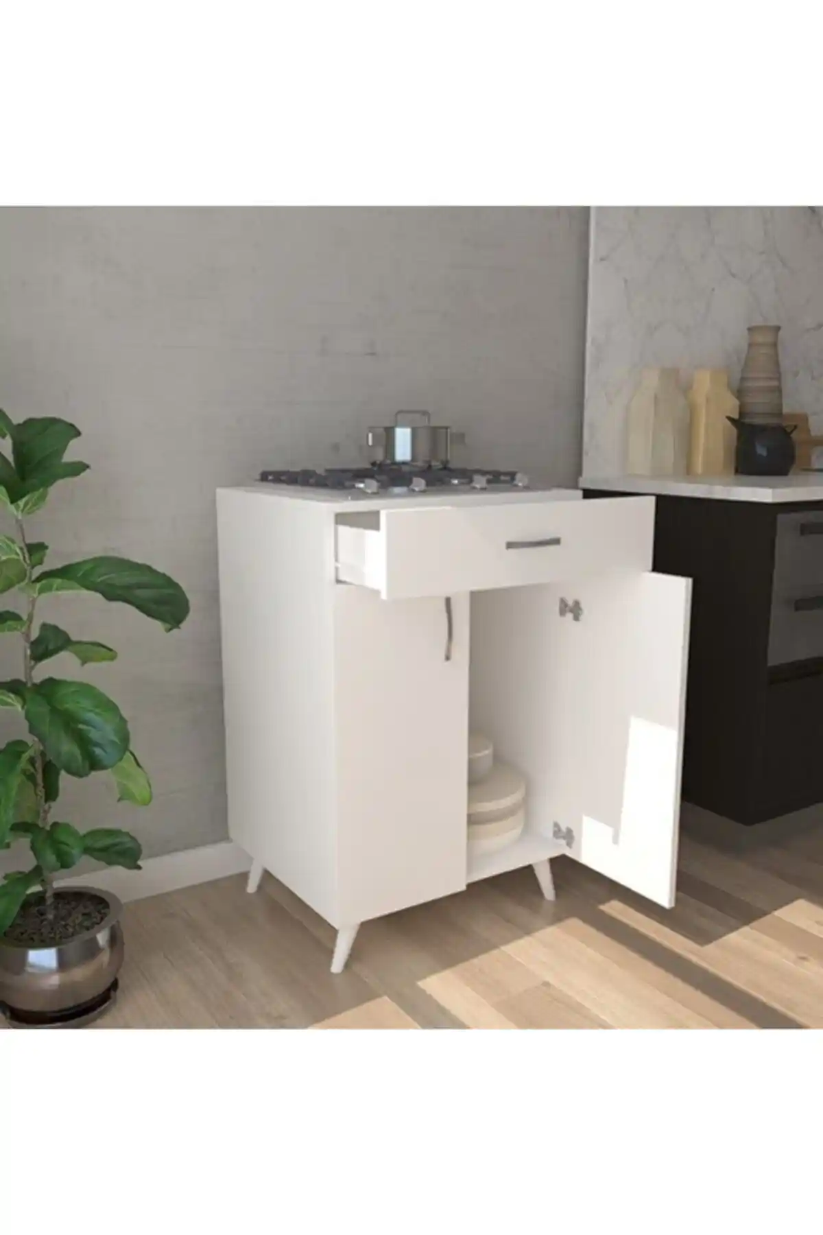 Gökberk Gb-2450 Altı Dolap Modern ve Fonksiyonel Mutfak Depolama Çözümü