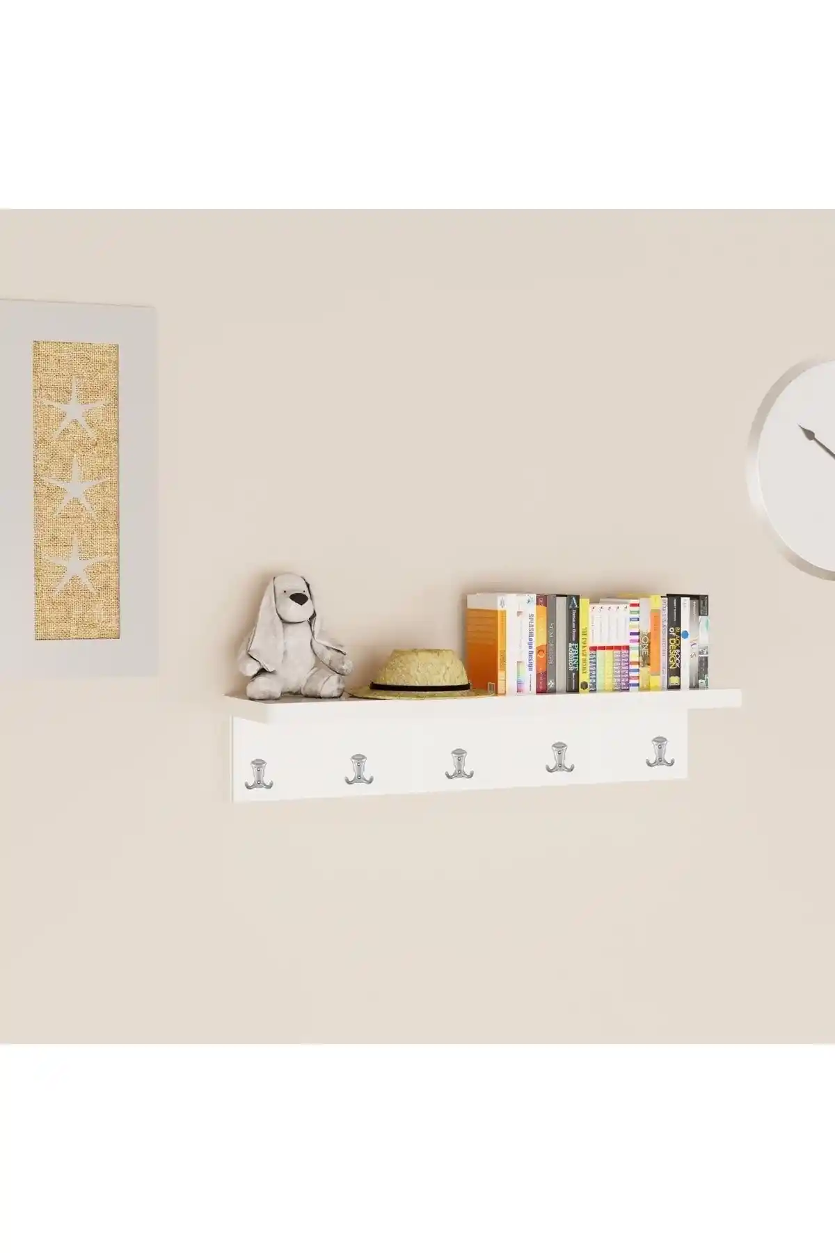 Hanahşap Çok Amaçlı Duvar Askısı Modern Tasarım ve Fonksiyonellik Özellikleri