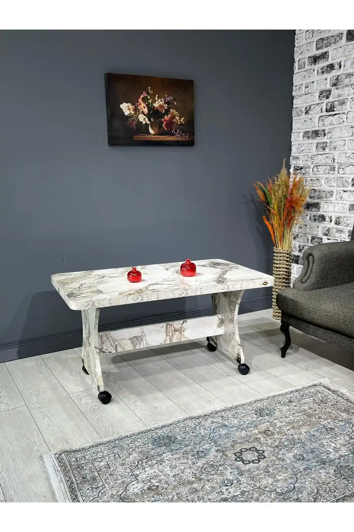 Hey Modüler Mobilya Ada Tekerlekli Orta Sehpa: Modern ve Çok Yönlü Kullanım İmkanı Sunar