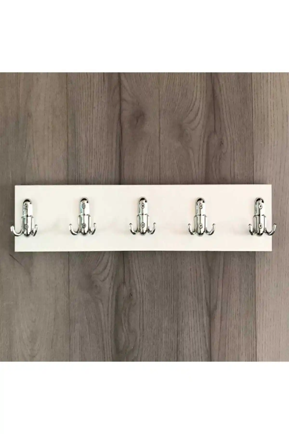 Kardelen Ahşap 10'lu Duvar Askısı Modern ve İşlevsel Depolama Çözümü