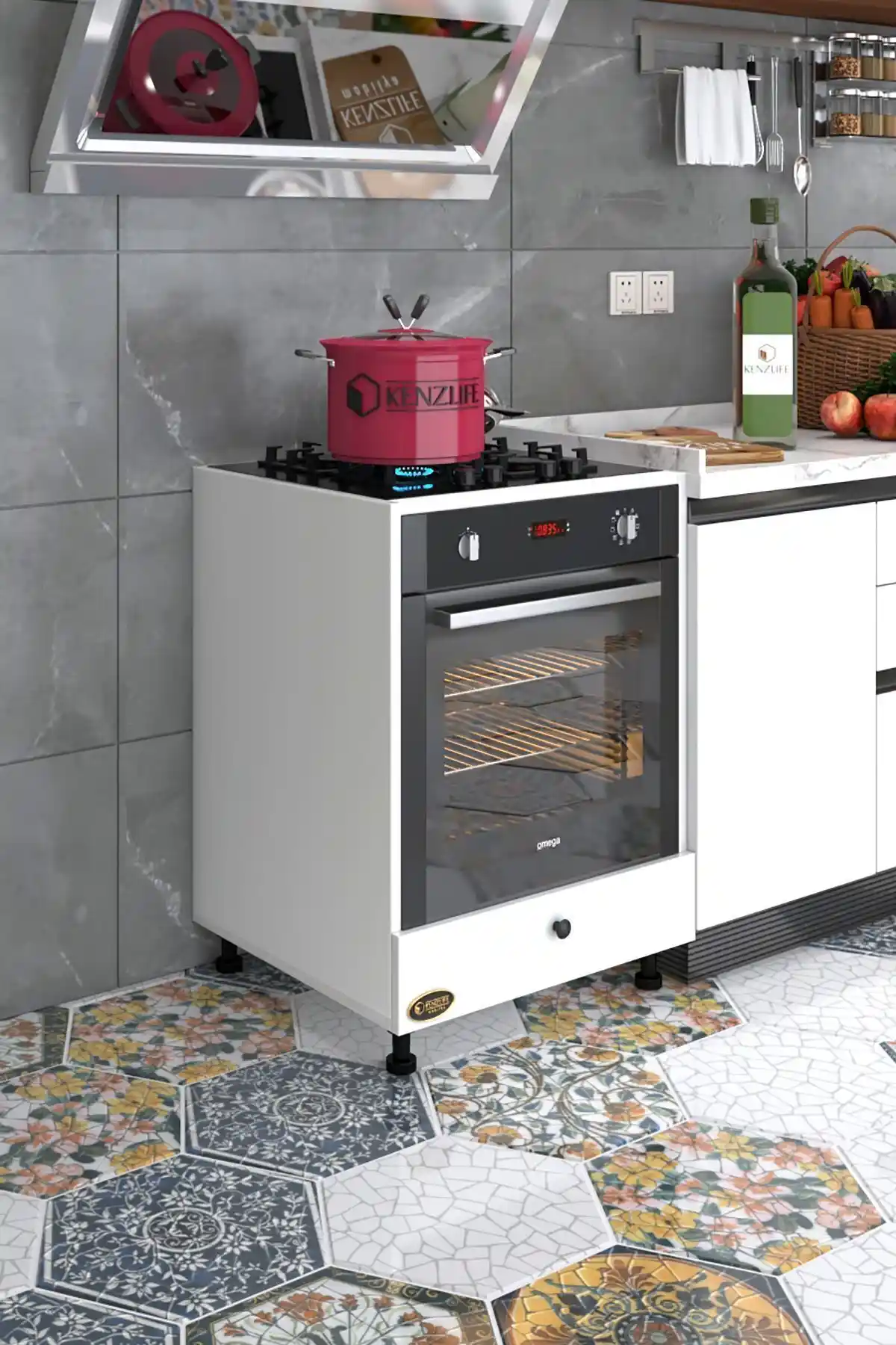 Kenzlife Ankastre Modülü Kabini: Modern ve Fonksiyonel Mutfak Çözümü