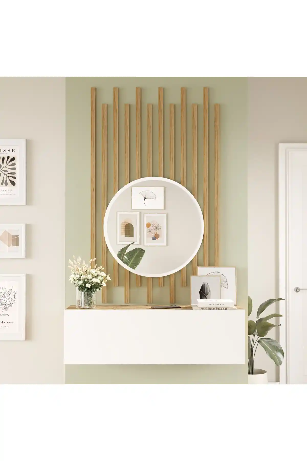 L'occi Concept Lisboa Aynalı Dresuar Seti Modern ve Fonksiyonel Tasarım