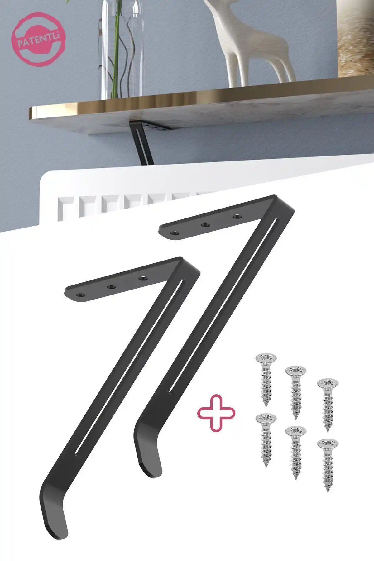 Lefty Petek Üstü Uçan Raf Dresuar Ayağı: Modern ve Fonksiyonel Tasarım Çözümü