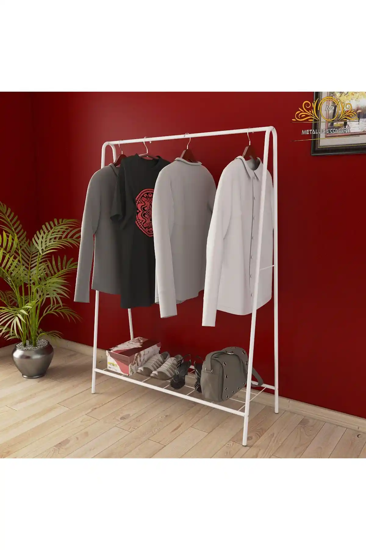 Metallica Concept Oval Telli Askılık: Estetik ve Dayanıklı Metal Askılık Modelleri