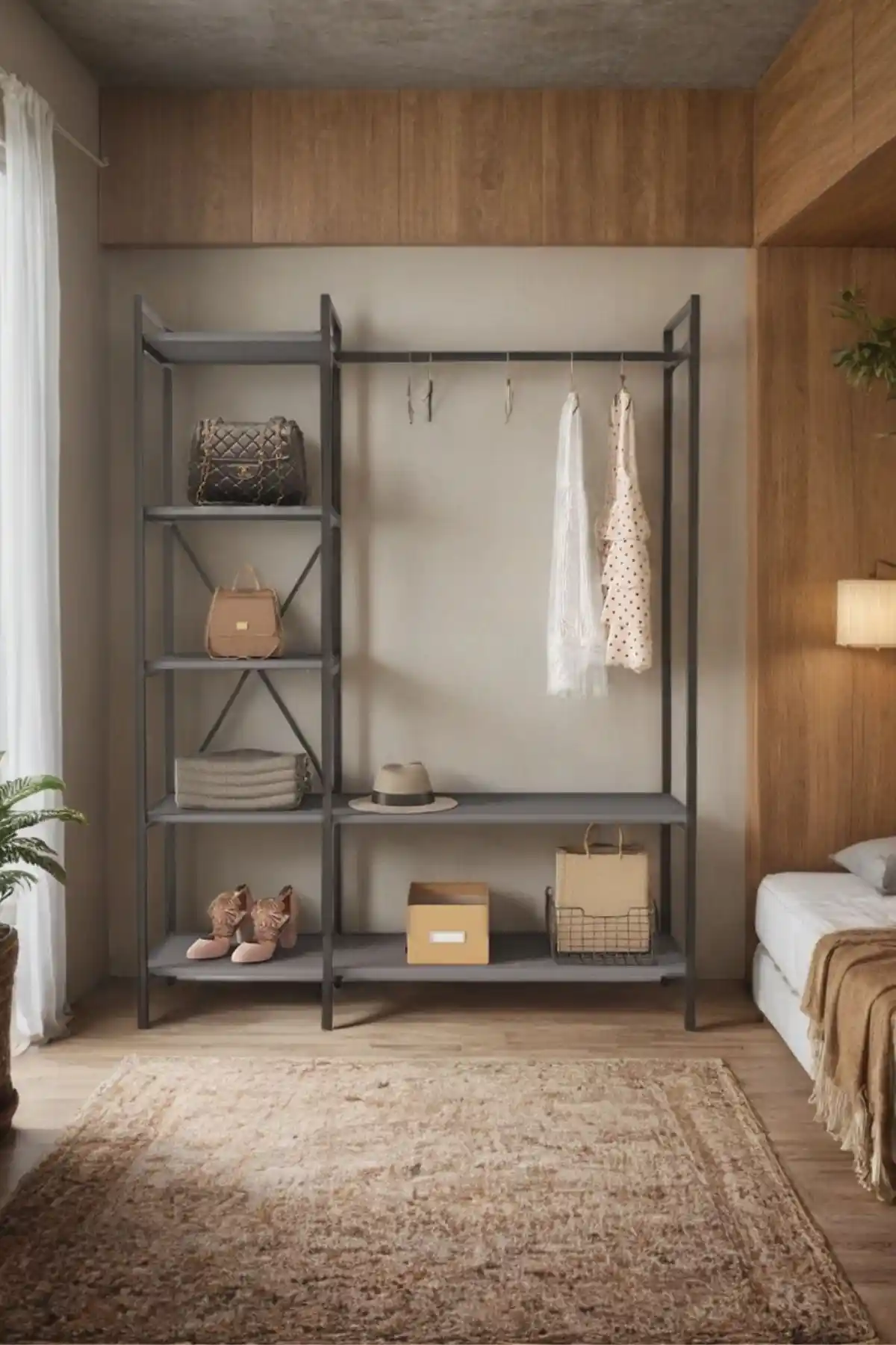 Mobitopya Nilamu Elbise Dolabı: Modern ve Fonksiyonel Tasarım ile Evlerinize Şıklık Katın