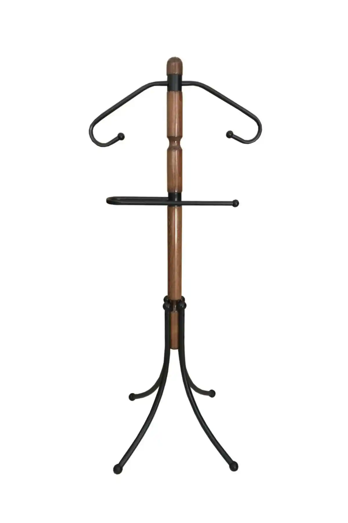 Modern Tasarım Ahşap ve Metal Askılık: Şık ve Dayanıklı Mobilya Çözümü