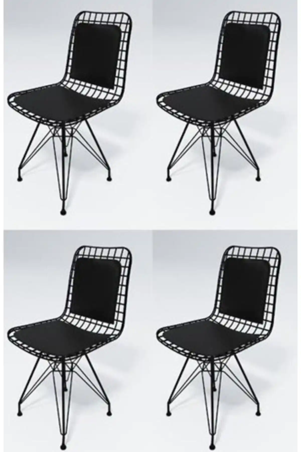 Modern ve Estetik Sırt Minderli Tel Sandalye Analizi ve Kullanım İpuçları