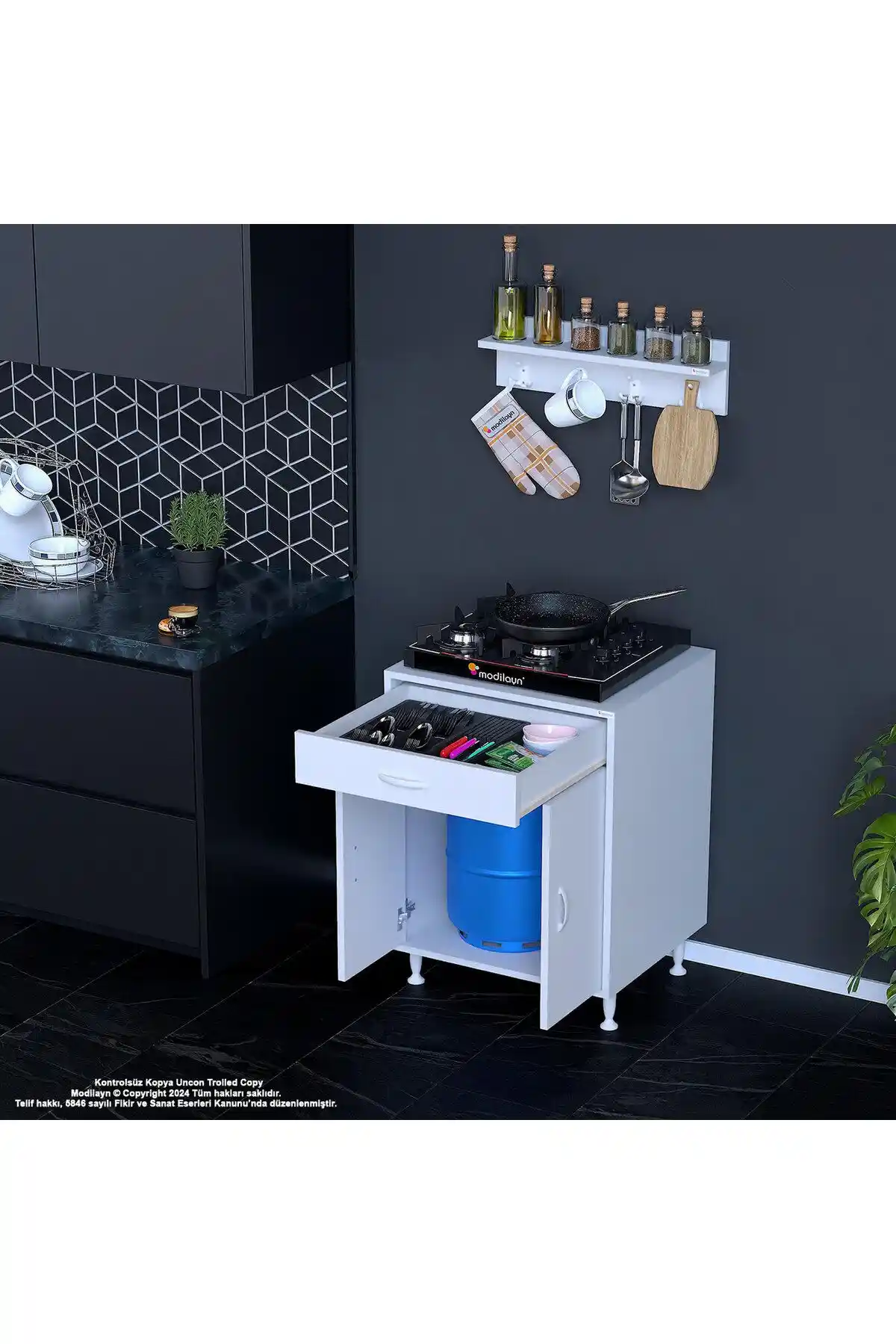 Modilayn Set Altı Dolap: Modern ve Çok Amaçlı Depolama Çözümü