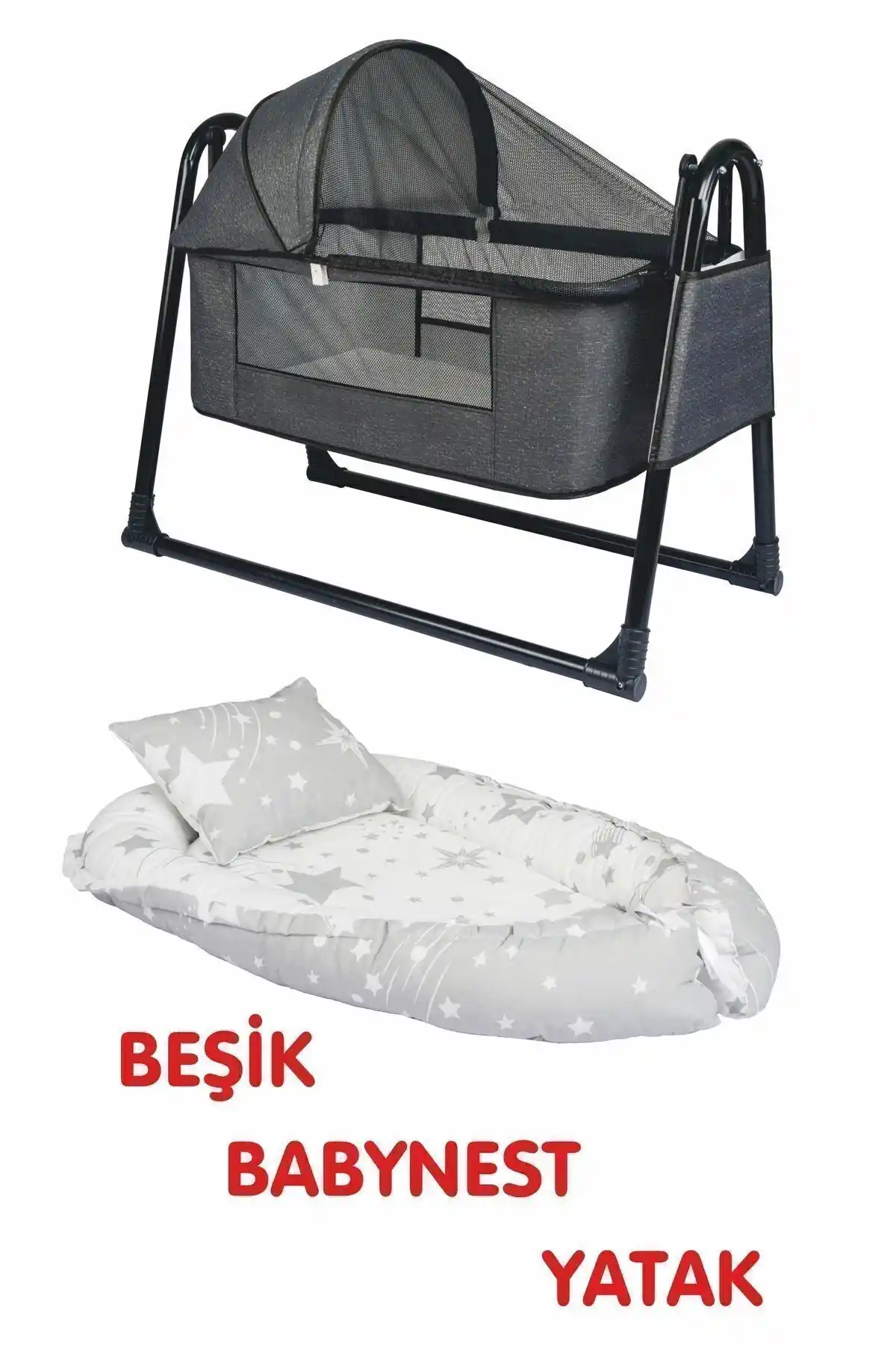 Özbay Btrend Babynest Yatak ve Yastık Seti: Güvenli ve Konforlu Bebek Dinlenme Alanı