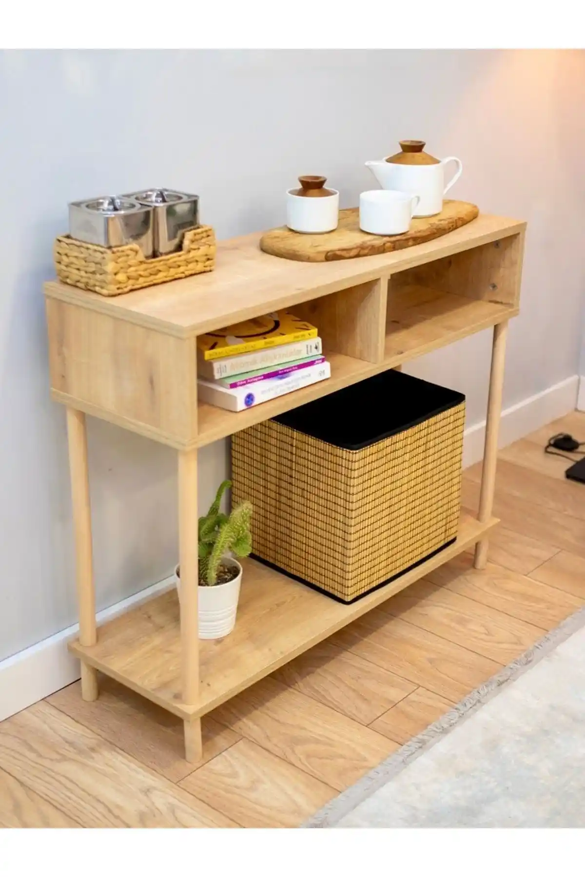 PEKA Ahşap Ayaklı Dresuar ve Çok Amaçlı Raflar Modern Dekorasyon Çözümleri