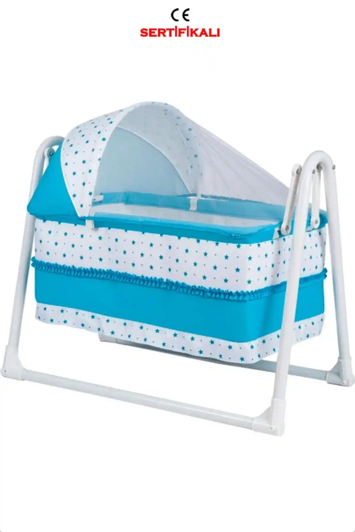 Polly Baby Modern Portatif Sallanan Beşik Hafif ve Güvenli Bebek Beşiği