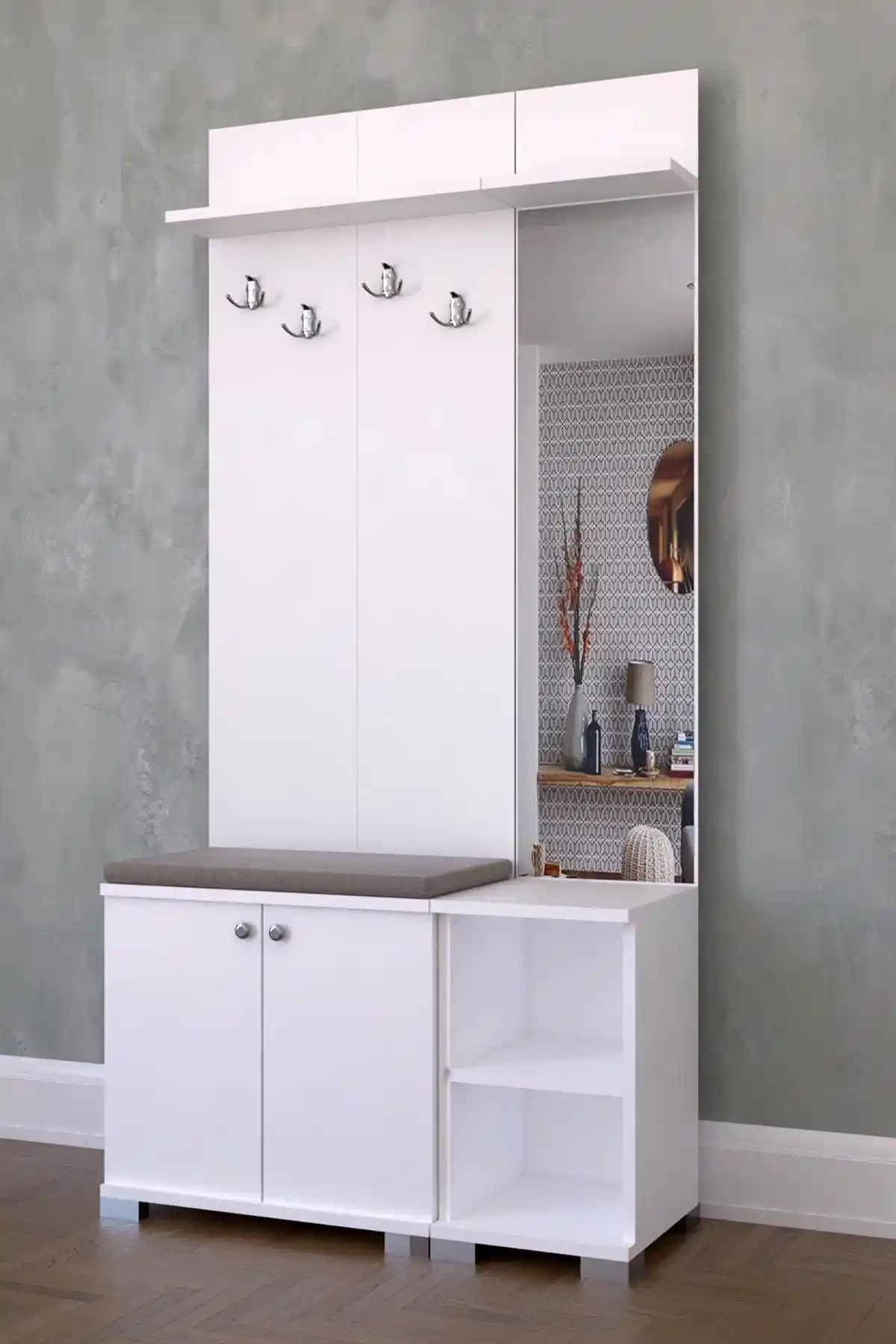 Remaks Urla Beyaz Portmanto: Modern, Sağlığa Zararsız ve Şık Tasarım Çözümü