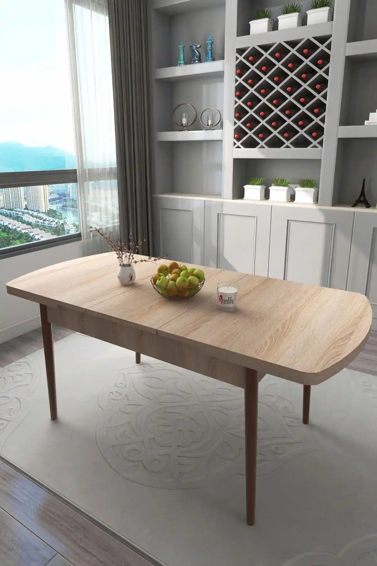 Renlife Yemek Masası: Fonksiyonel ve Şık Tasarım ile Günlük Kullanım İçin Uygun