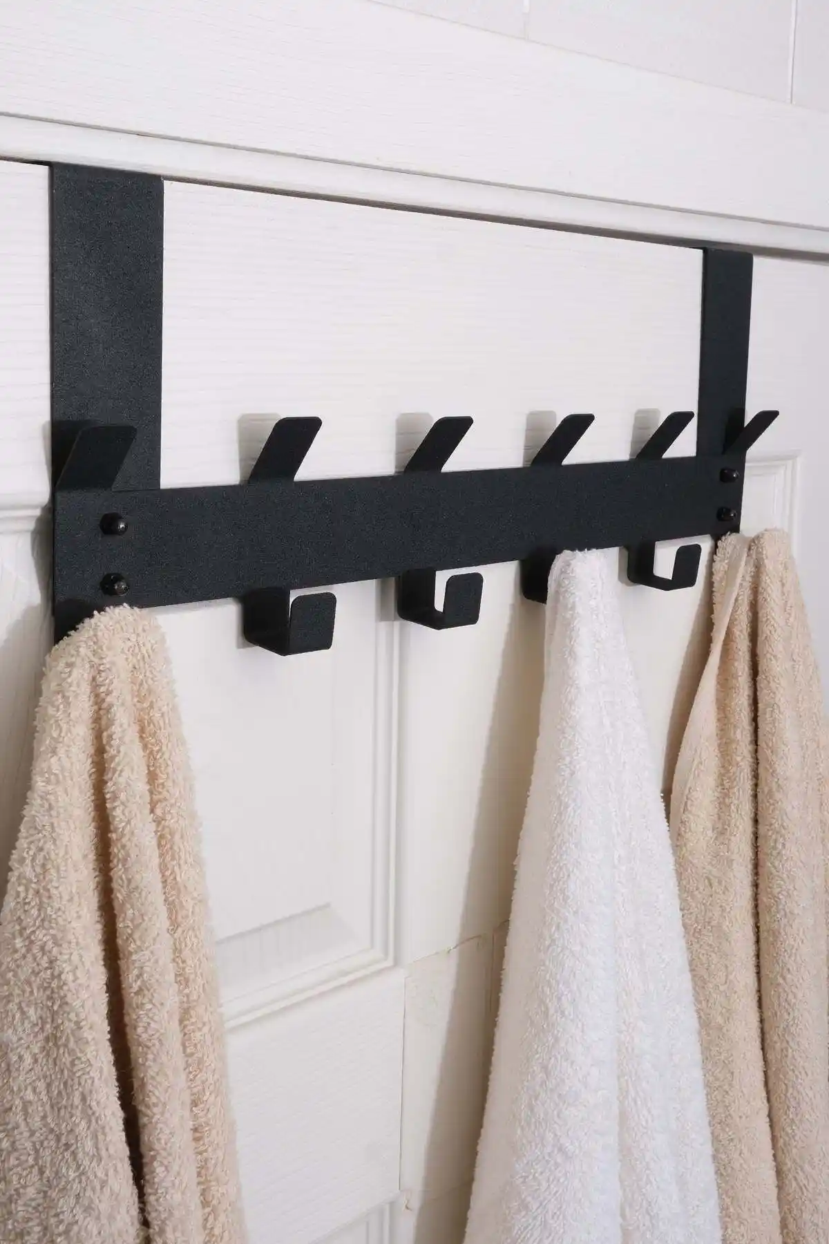 Risingmaber Metal Amerikan Kapı Arkası Vidalı Askılık Organizer Modern ve Dayanıklı Tasarım