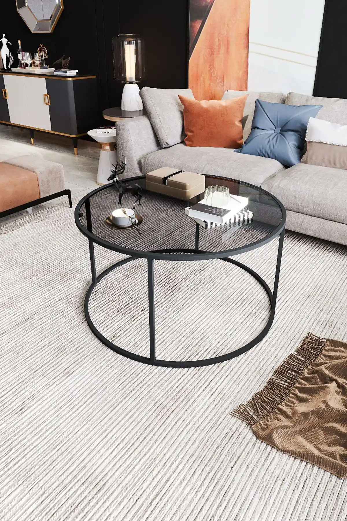 Startis Orta Sehpa: Modern Tasarım ve Fonksiyonellik Sunan Şık Oturma Odası Aksesuarı