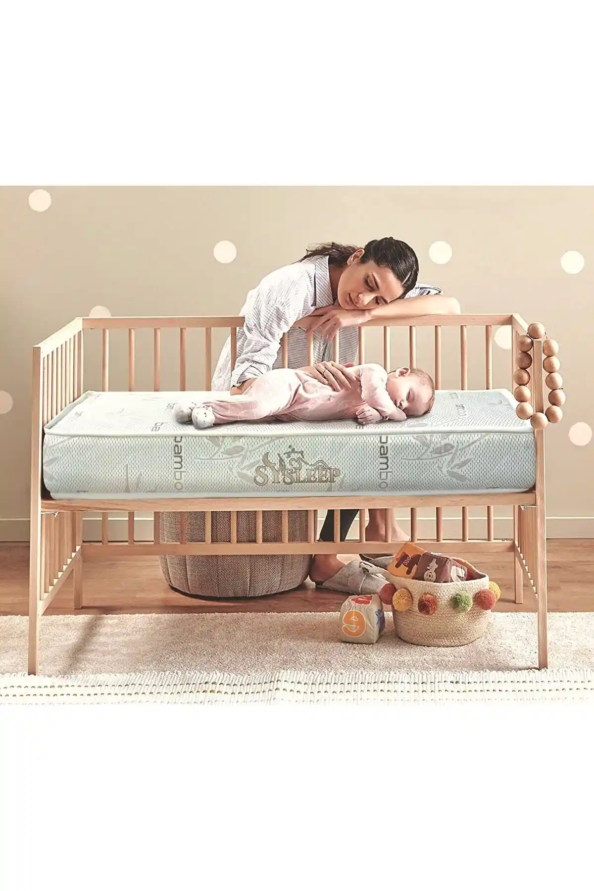 Sysleep Ortopedik Yaylı Bebek ve Çocuk Yatakları: Güvenli ve Konforlu Uyku İçin Tasarlandı