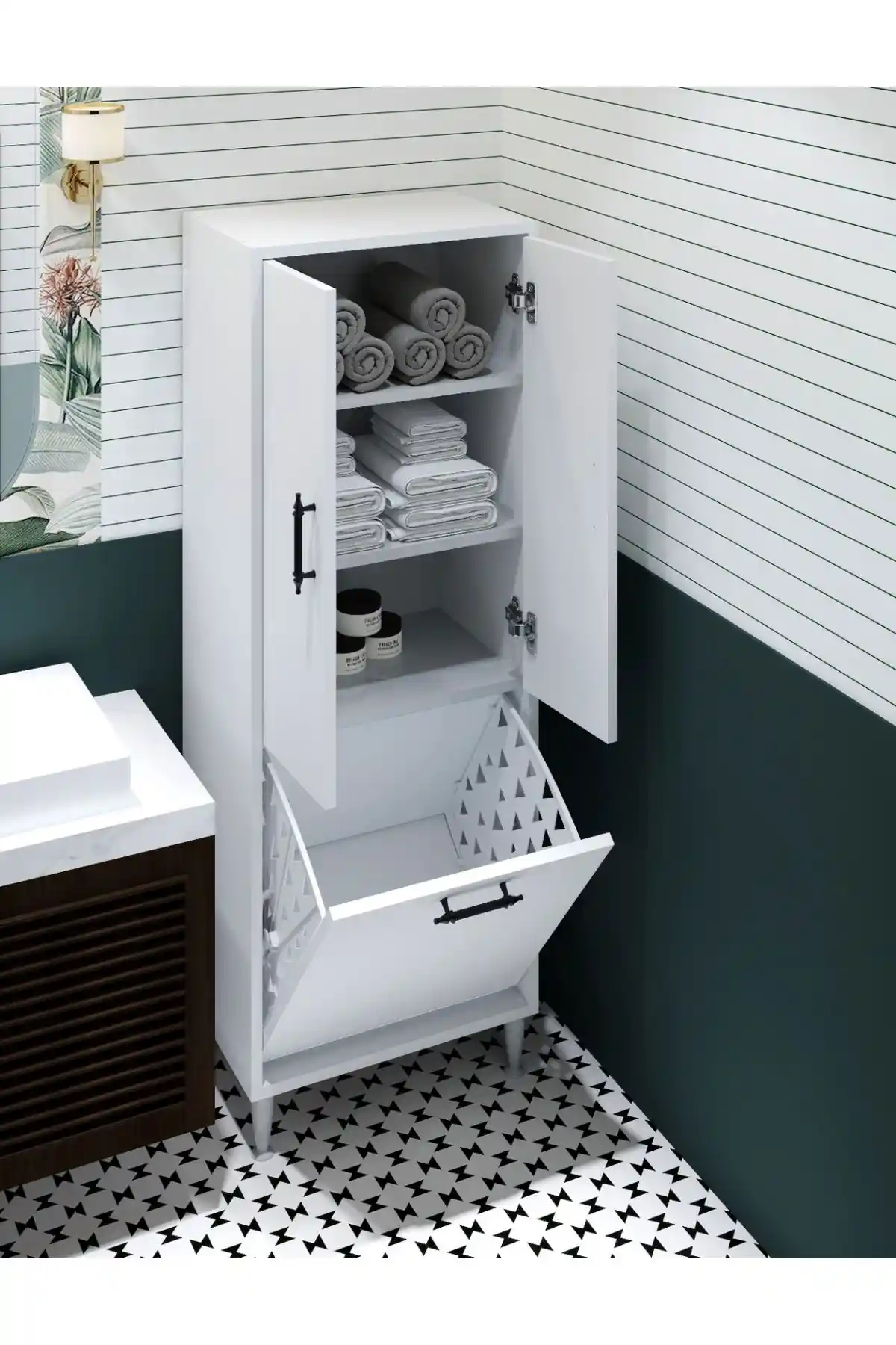 TETTO ELAGANTE Menekşe Çok Amaçlı Modern Dolap ve Organizatör Çözümü