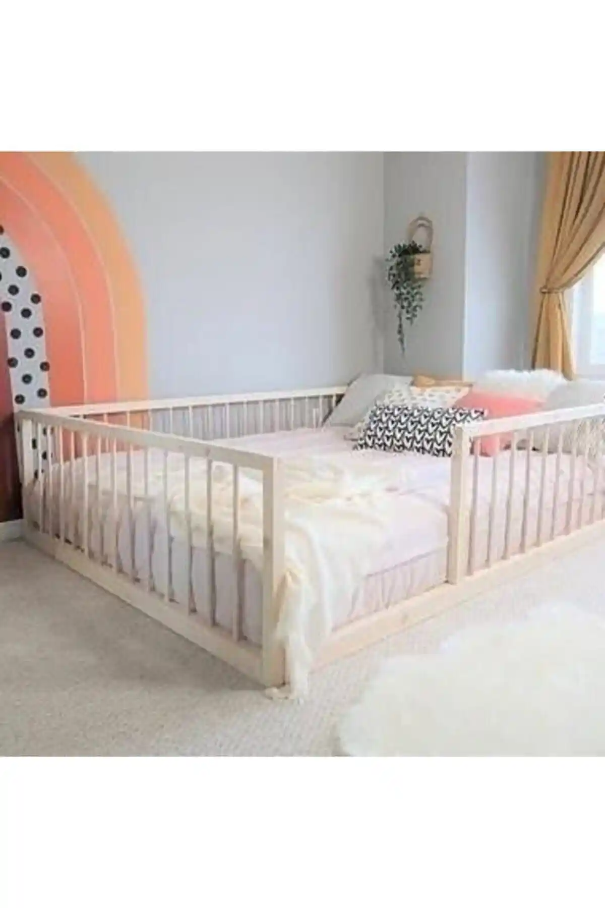 Tresca Ahşap Montessori Yatak: Güvenli, Estetik ve Doğal Çocuk Odası Seçeneği