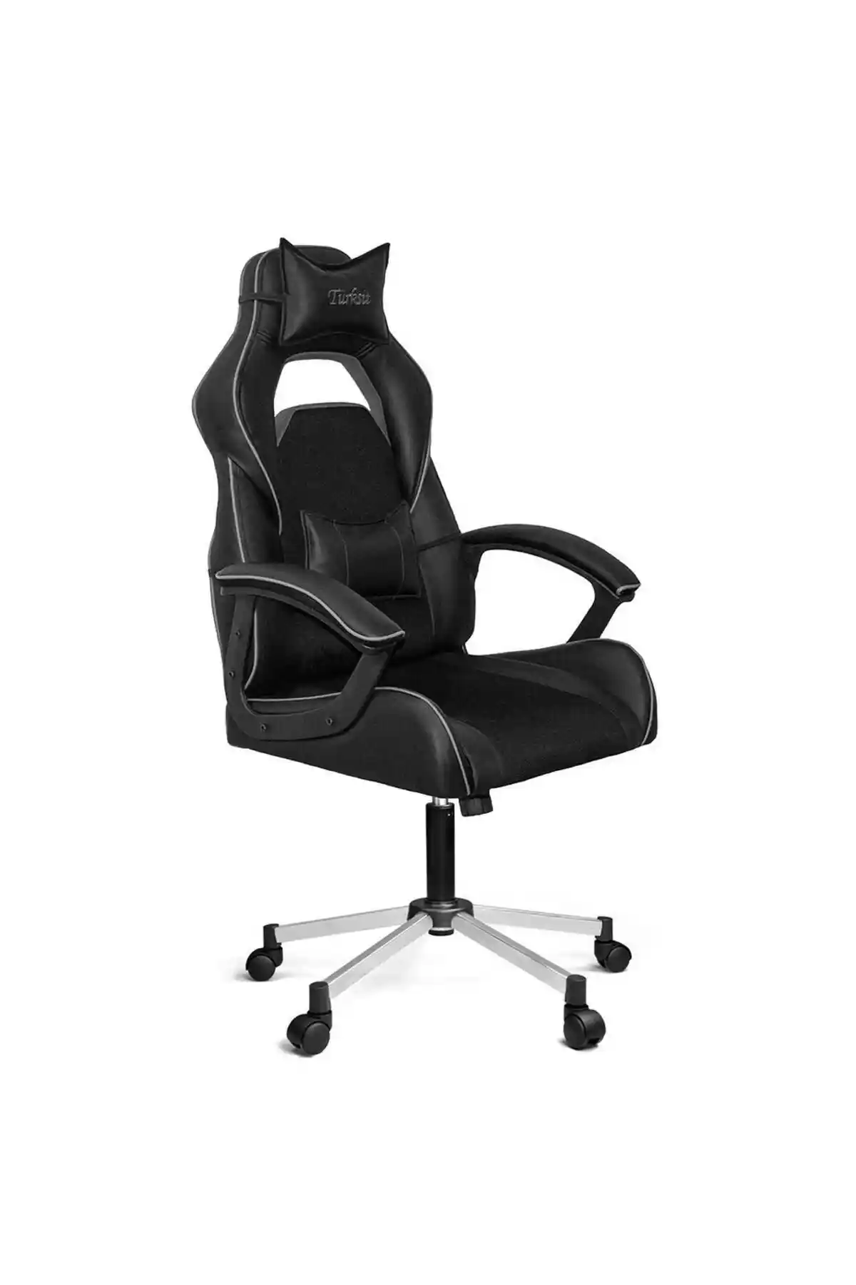 Türksit Range Yastıklı Yönetici ve Oyuncu Koltuğu Gri - Ergonomik ve Dayanıklı Tasarım