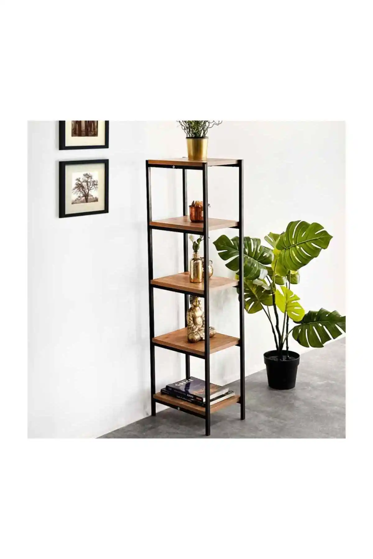 Weblonya 5 Katlı Çok Amaçlı Dolap Modern ve Şık Yatak Odası Mobilyası