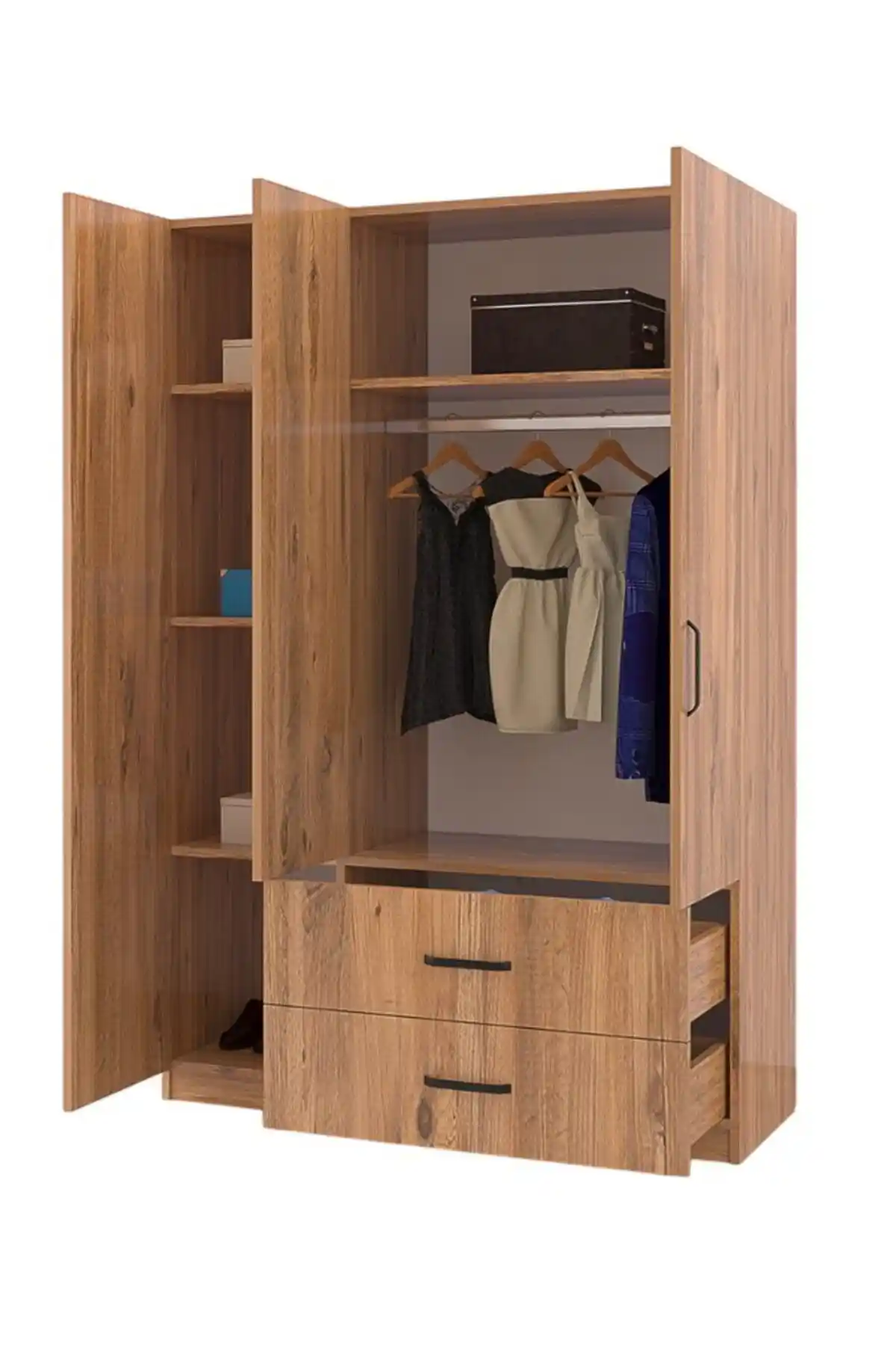 Yaman Çam Gardırop: Dayanıklı, Şık ve Kullanışlı Modern Gardırop Çözümü