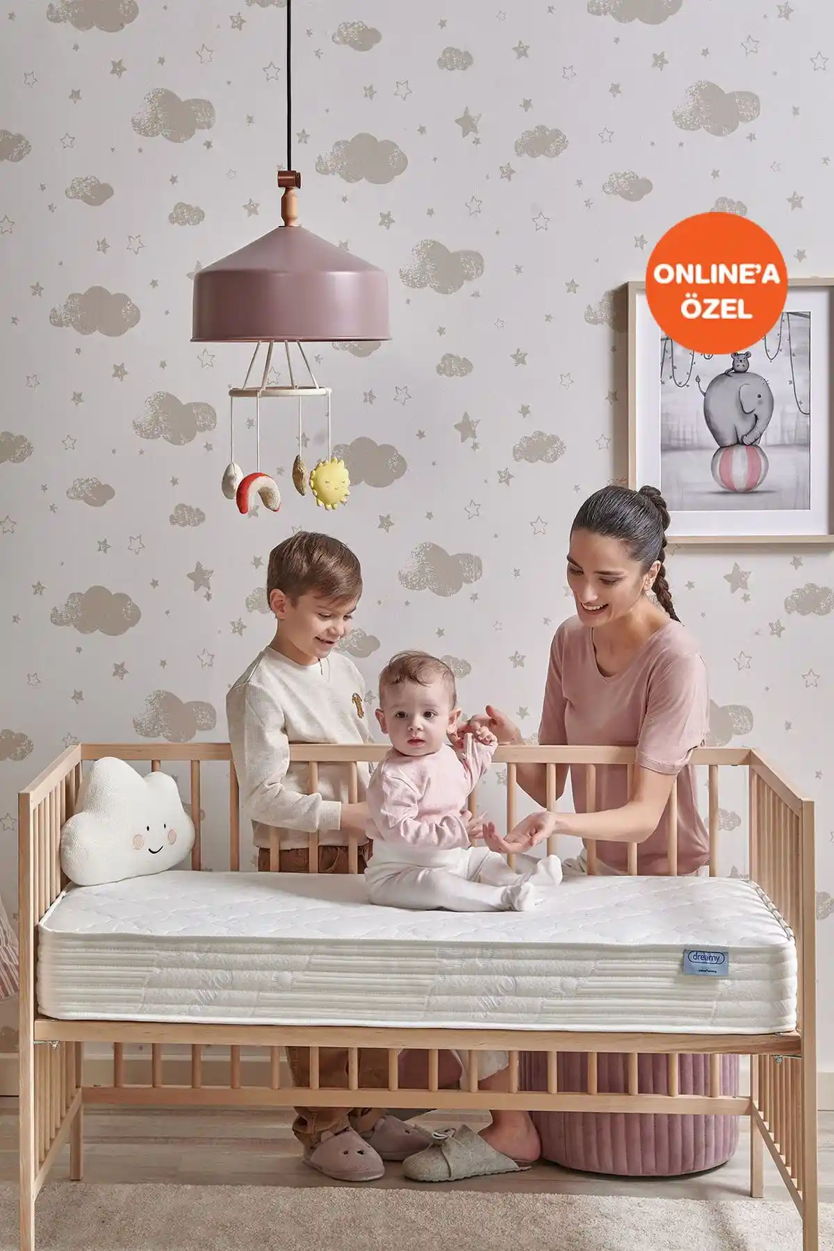 Yataş Mini Dreamy Bebek Yaylı Yatak: Güvenli ve Konforlu Bebek Uyku Çözümü