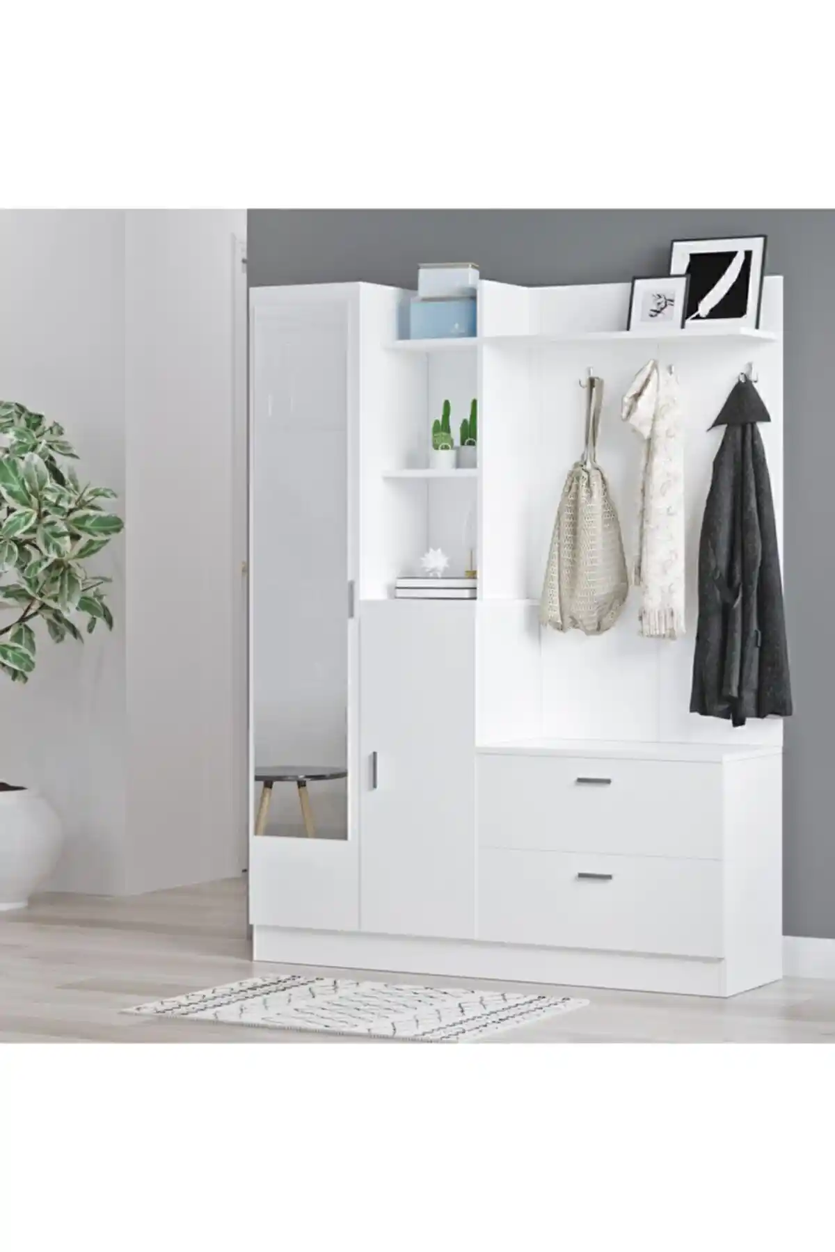 Yurudesign Wisdom Serisi Vestiyer ve Portmanto ile Girişinizi Modernleştirin