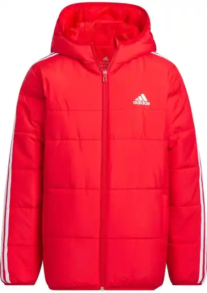 Adidas IL6078 3-Stripes Padded Jacket Çocuklar İçin Kışlık Su ve Rüzgar Geçirmez Mont