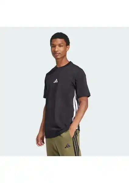 Adidas JD1906 Essentials 3-Stripes Tek Parça Spor ve Günlük Kullanım Tişörtü