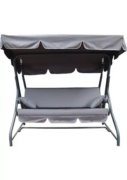 Aluseat 3 Kişilik Bahçe Balkon Teras Salıncağı Dayanıklı ve Estetik Tasarım