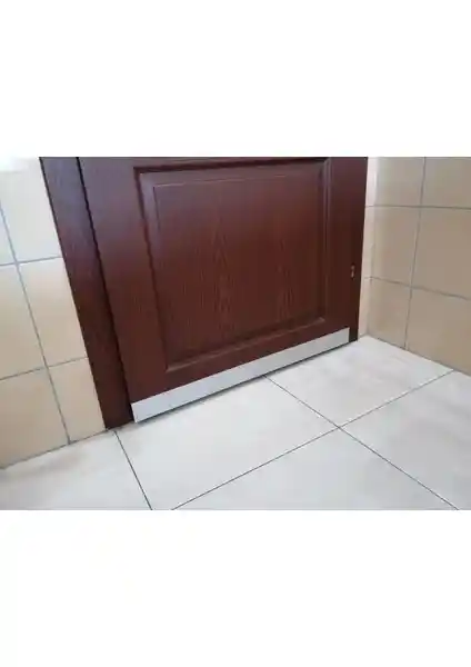 AluWorld Alüminyum Kapıaltı U Koruma Tekmelik Kapı Altı Koruma Çözümü