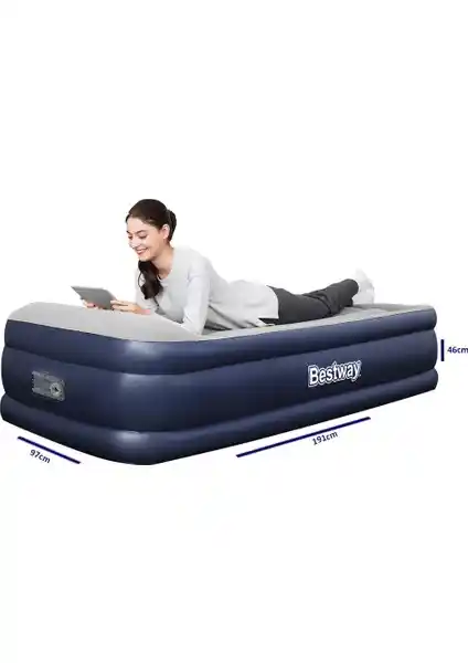 Bestway Şişme Yatak: Pratik Kullanım ve Konfor Sunan Hafif ve Dayanıklı Tasarım