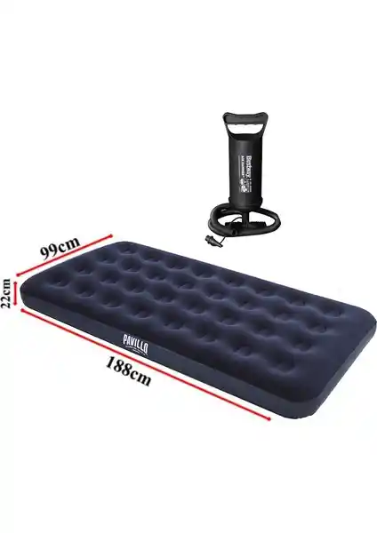Bestway Tek Kişilik Şişme Yatak El Pompa Bw119: Taşınabilir Konfor ve Kullanım Kolaylığı