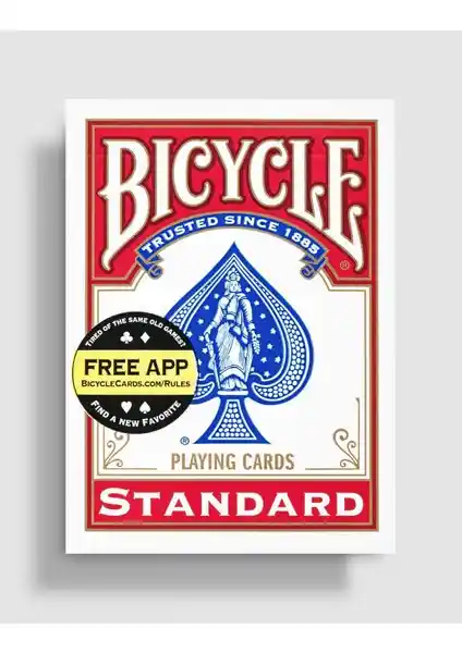 Bicycle Standart Kırmızı ve Tally Ho Circle Back Oyun Kartlarının Karşılaştırması