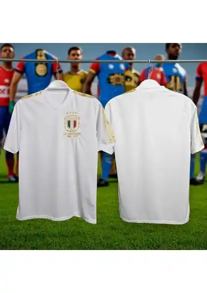 Bite Nose Italya 125. Yıl Özel Tasarım Halı Saha Forması Modern ve Dayanıklı Spor Giyim