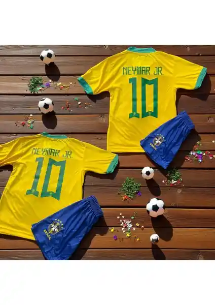 Bite Nose Neymar Brezilya Milli Takım T-Shirt Spor ve Şıklığın Modern Buluşması