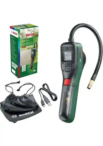 Bosch EasyPump Akülü Hava Kompresörü: Pratik ve Taşınabilir Hava Şişirme Çözümü