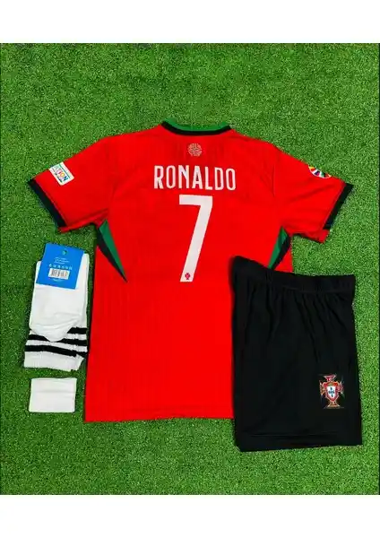 Breathless Portekiz 2024/25 Cristiano Ronaldo Çocuk İç Saha Forması Seti İncelemesi