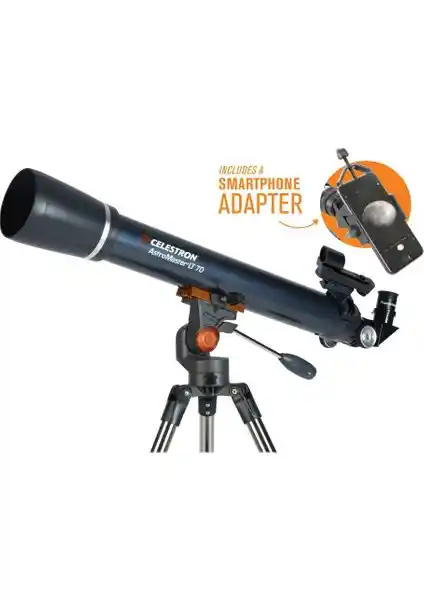 Celestron 21074 Astromaster LT 70AZ Teleskopu ile Yıldızlara ve Gök Cisimlerine Kolay Ulaşım