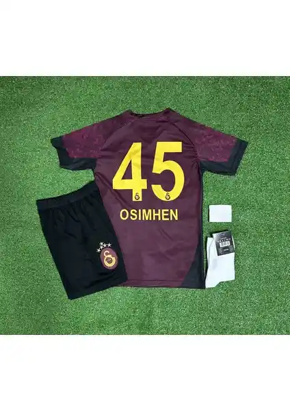 Çocuklar İçin Fonksiyonel ve Şık Deplasman Futbol Forması Seti 2025/26