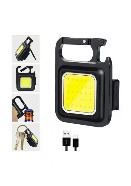 Çok Fonksiyonlu Taşınabilir Mini COB LED Feneri: Dayanıklı ve Güçlü Aydınlatma Çözümü