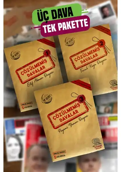 Çözülme<miş> Davalar ve Suç Çözümleme Kutu Oyunu Karşılaştırması