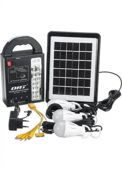 Dat AT-999 Güneş Enerjili Solar Aydınlatma Sistemi: Uzun Ömürlü ve Ekonomik Çevreci Çözüm