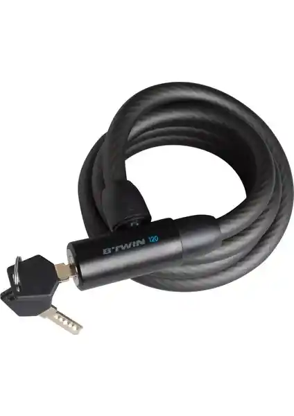 Decathlon 120 Siyah Bisiklet Kilidi Güvenlik ve Kullanım Özellikleri