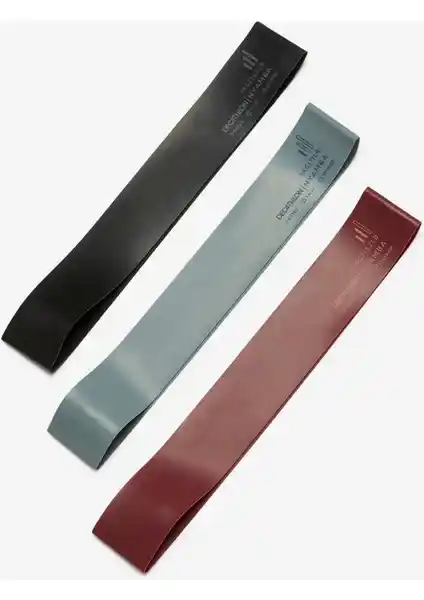 Decathlon Domyos Mini Pilates Bandı Seti X3 ile Kas Güçlendirme ve Esneklik Artırma
