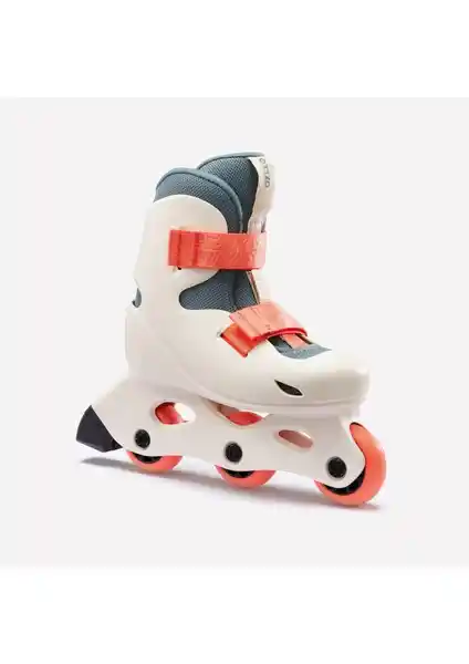 Decathlon Oxelo Learn 100 Çocuk Pateni Bej Renkli Güvenli ve Ayarlanabilir Tasarım